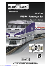 Rail King Amtrak F59PH Operation Manual
