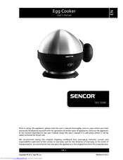 Sencor SEG 720BS User Manual