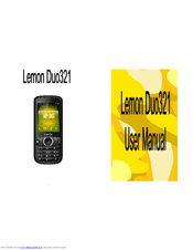 Lemon Duo321 User Manual