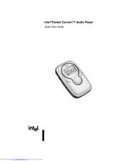 Intel Pocket Concert Quick Start Manual