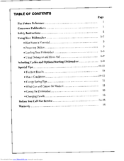 Maytag Jetclean DWU8260AAX User Manual