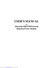 Motorola ME-560M User Manual