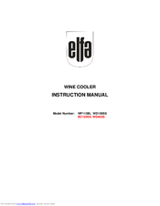 Elfa WD100SS Instruction Manual