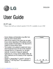 LG G3 D858HK User Manual