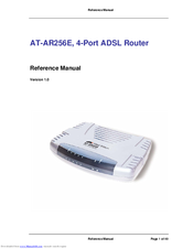 Allied Telesis AT-AR256E Reference Manual