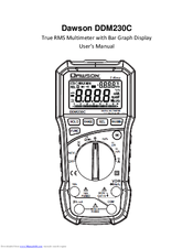 Dawson Tools DDM230C User Manual