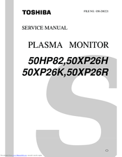 Toshiba 50XP26R Service Manual