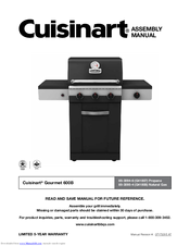 Cuisinart Gourmet 600B Assembly Manual