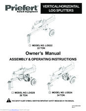 Priefert LOG22 Owner's Manual