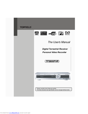 Topfield TF5800PVR User Manual