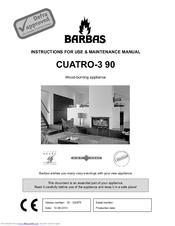 barbas Universal-6 75 Instructions For Use & Maintenance