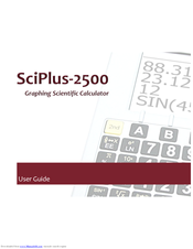 Sight Enhancement Systems SciPlus-2500 User Manual