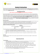 Flamerite Fires Sonata-2 Instructions
