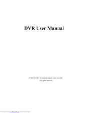 COP-USA DVR2704TS-TVI User Manual