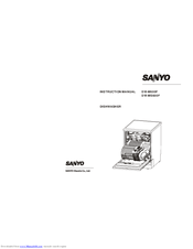 Sanyo DW-MS600F Instruction Manual