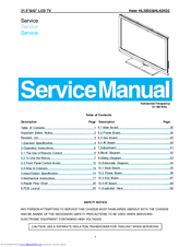 Haier HL42XD2 Service Manual