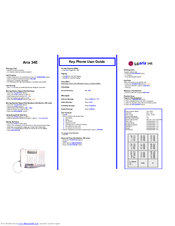 LG Aria 34E User Manual