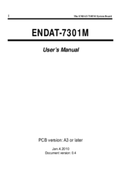 Unicorn ENDAT-7301M User Manual