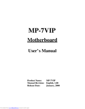MAGIC PRO MP-7VIP User Manual