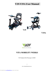 Vita Mobility Werks V19A User Manual