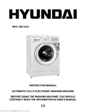 Hyundai WFC 1047 D10 Instruction Manual
