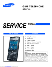 Samsung GT-B7350 Service Manual