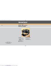Silvercrest Gofrera SWE 1200 A1 Operating Instructions Manual