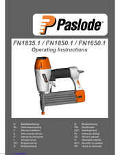 Paslode FN1835.1 Operating Instructions Manual