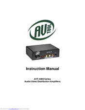 AV TOOL AVT-4000 Series Instruction Manual