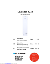 Blaupunkt Lavender 1224 BAP-HC-I1224-U16X Instruction Manual