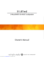 Induction Dynamics S1.8Twd Owner's Manual