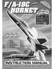 Top Gun F/A-18C Hornet Instruction Manual