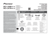Pioneer SC-LX78-K Quick Start Manual