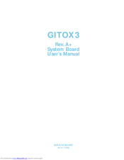 Rosch Computer GITOX3 User Manual