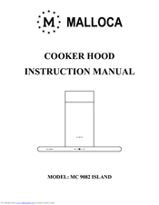 Malloca MC 9082 ISLAND Instruction Manual