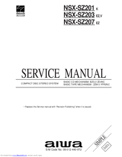 Aiwa NSX-SZ201 Service Manual