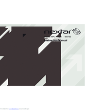 Nextar MA750 Instruction Manual