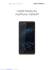 myPhone VENUM User Manual