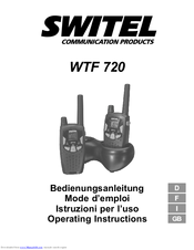 switel WTF 720 Operating Instructions Manual