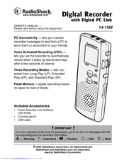 Radio Shack 14-1189 Owner's Manual