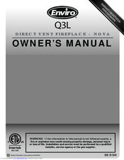 Enviro Q3L Owner's Manual