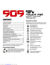 909 T12ID4 Instruction Manual