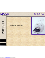 Epson EPL-5700I Service Manual