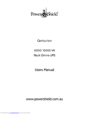 Powershield Centurion PSCER6000 User Manual