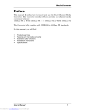 EtherWAN EM120 User Manual