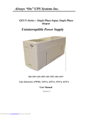 Always “On” UPS GES-425V User Manual