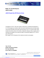 San Jose Technology TK-1722 User Manual