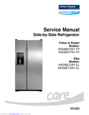 Fisher & Paykel RX256DT4X1 Service Manual