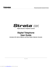 Toshiba Strata DK 2000 Series User Manual