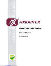 AXIOMTEK tBOX330-870-FL Series User Manual